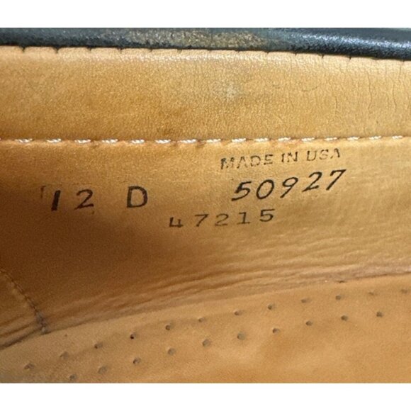 ALLEN EDMONDS Woodstock Mens Size 12 D Cordovan Casual Dress Shoes Loafers